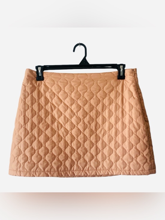 And Now This Dresses & Skirts - ( And now this) Quilted Mini Skirt in Soft Peach